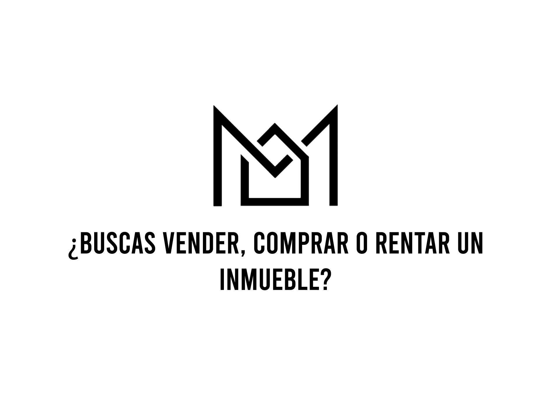 Mensaje de MD Bienes Raíces: buscas vender, comprar o rentar un inmueble